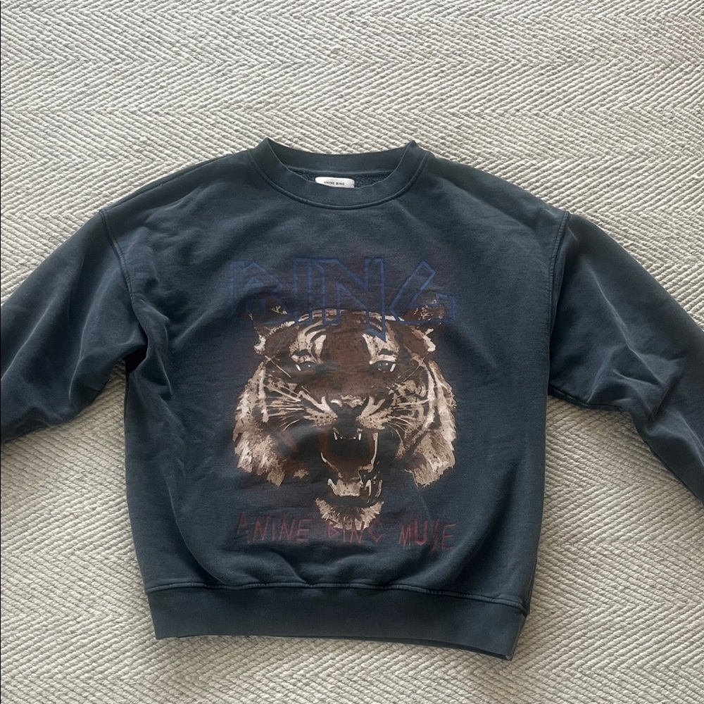 Anine Bing Charcoal Sweatshirt